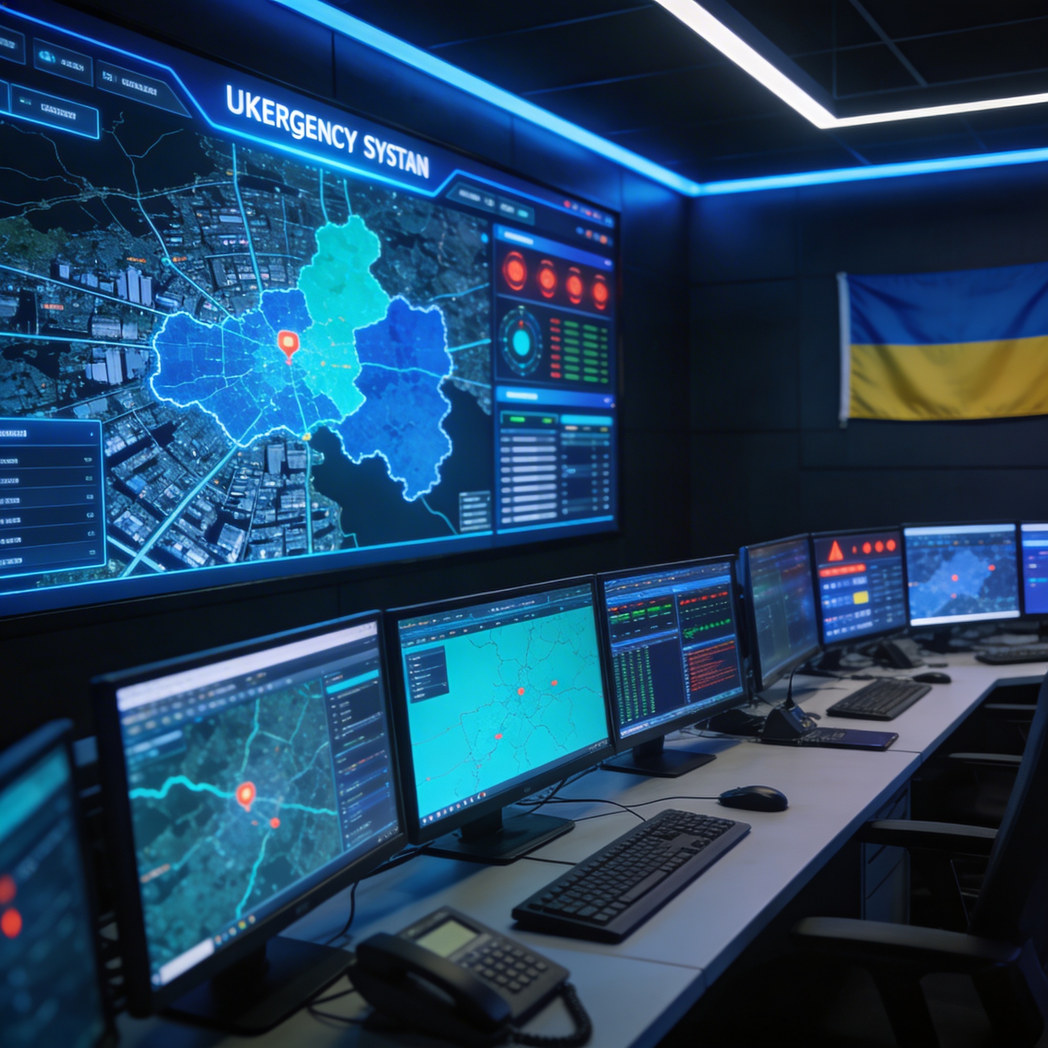 Диспетчерська АРМ системи оповіщення CBT Legion