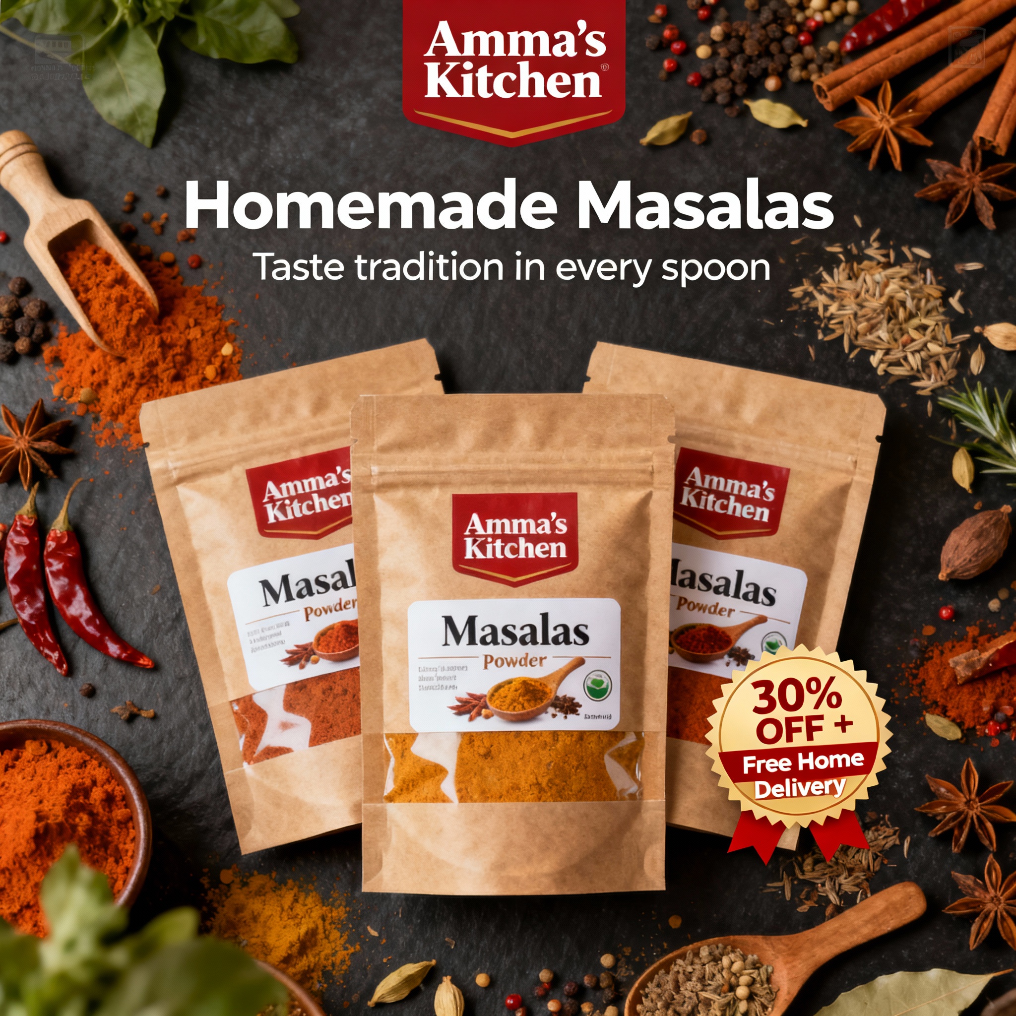 Homemade Masalas