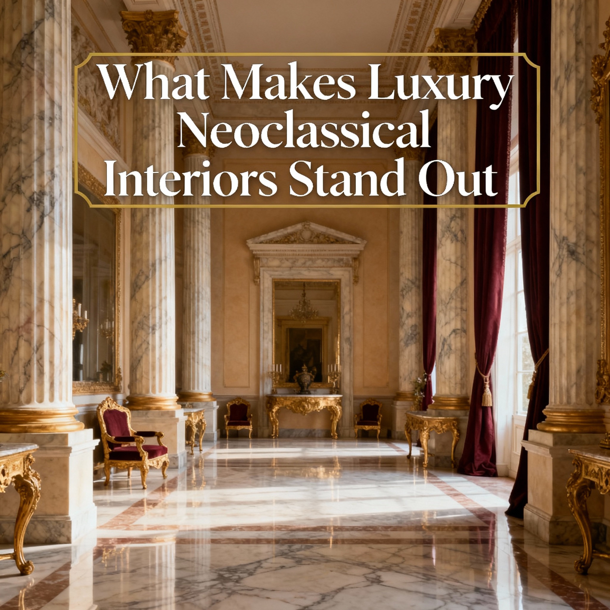 Luxury Neoclassical Interiors