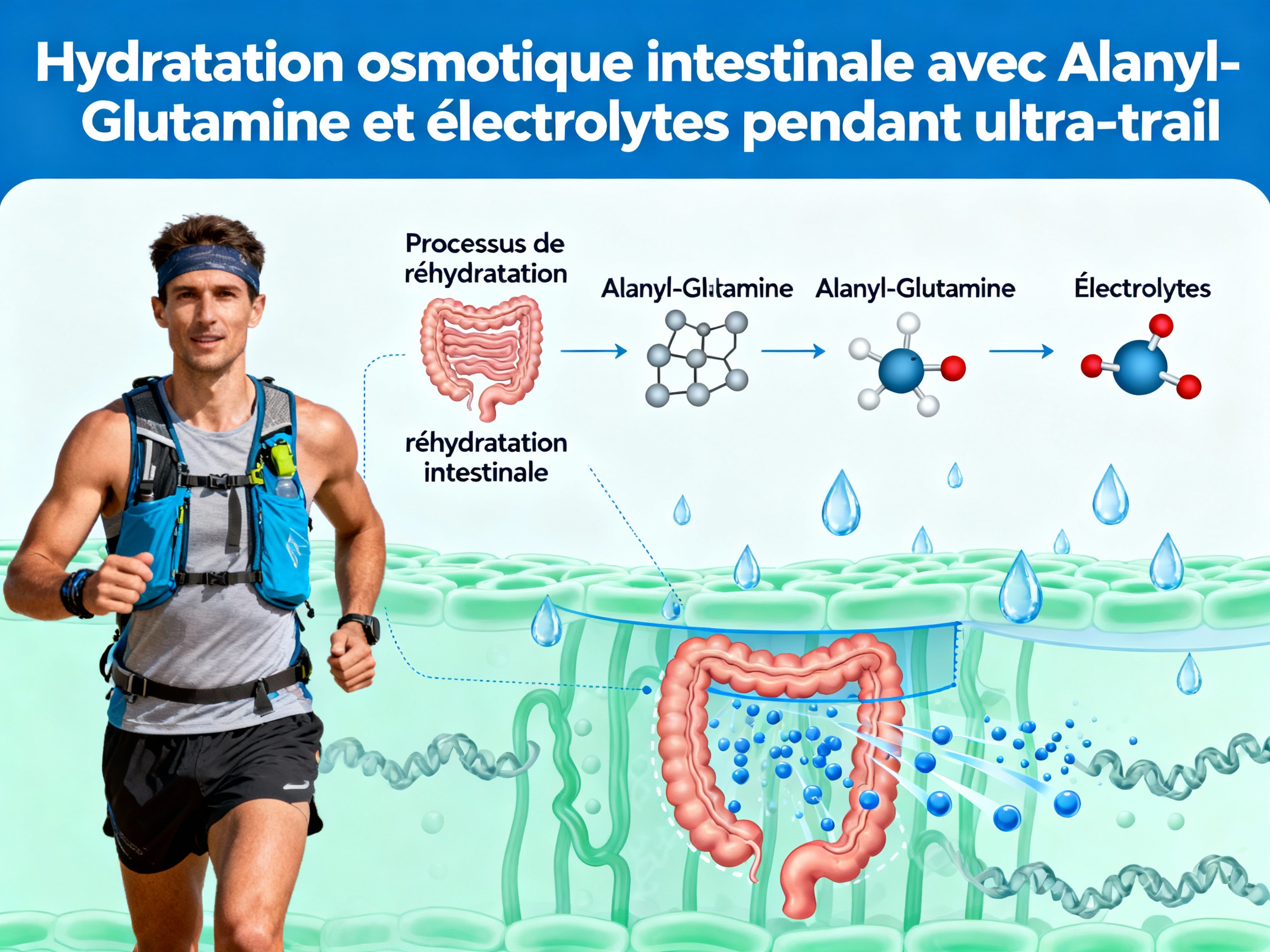 Effet osmotique : hydratation et électrolytes